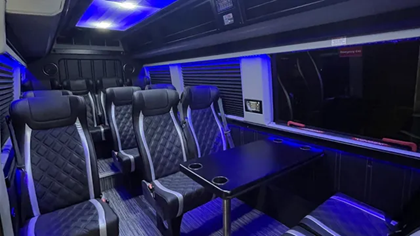 Inner View of Luxury Delegates Transportation Car, RNR