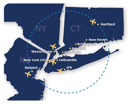 Map Showing RNR Service Areas