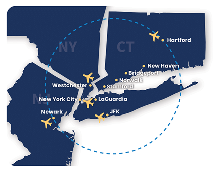 Map with areas RNR Covers